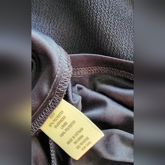 Signature Robbie Bee Cold Shoulder Midi Dress Women's 6 Navy Blue - Picture 12 of 13